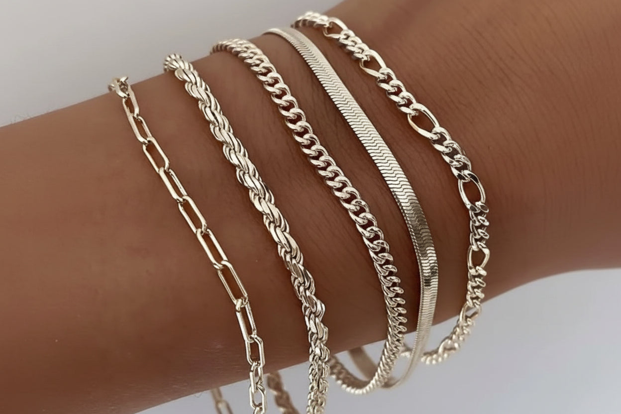 Radiant Gold Collection – Premium Armband-Stack