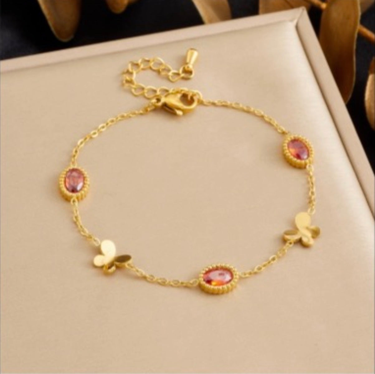 Signature Charm Bracelet - Goldener Akzent