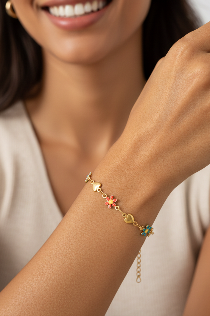 Sommer Armband - ,,Yara'' Filigrane Brilianz