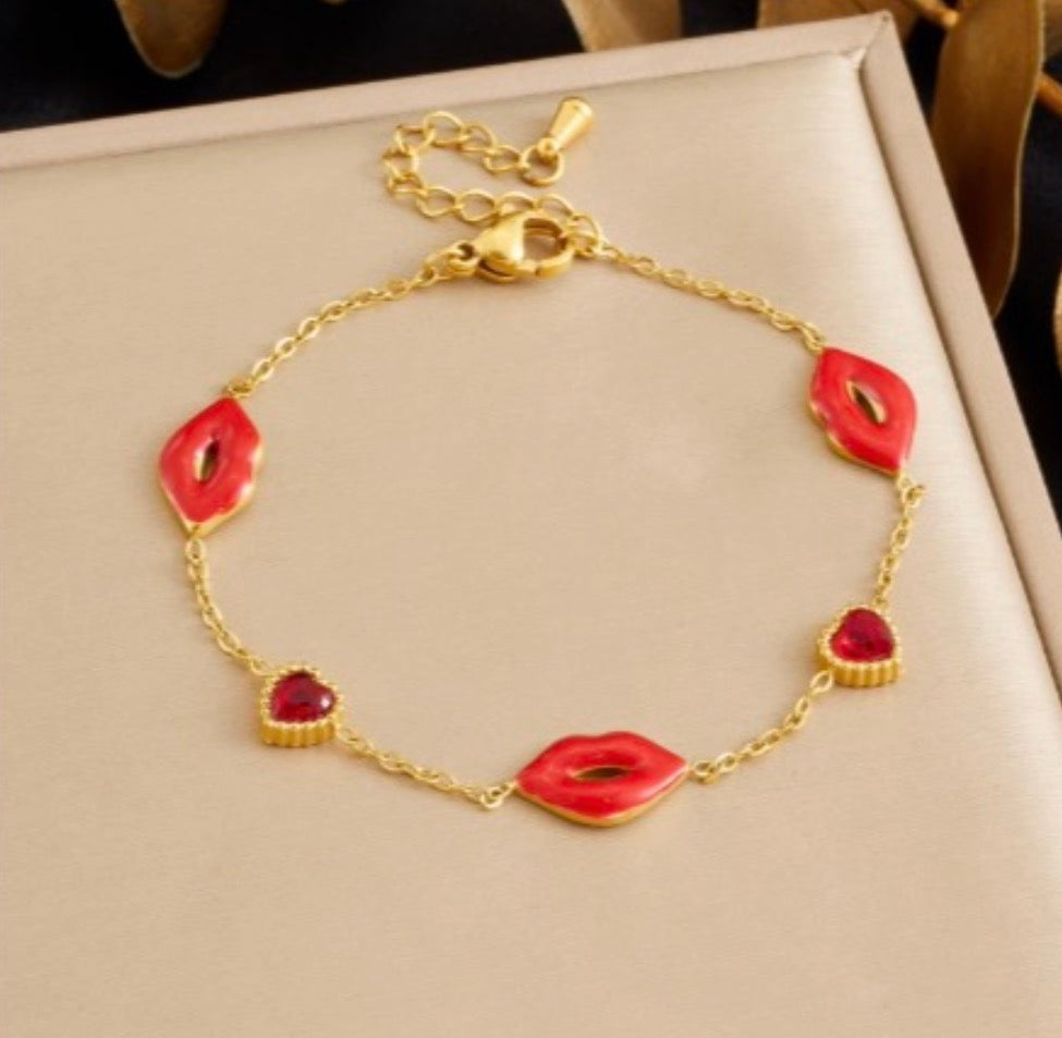 Signature Charm Bracelet - Goldener Akzent
