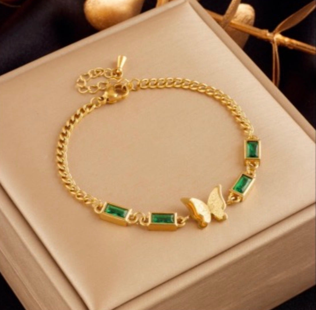 Signature Charm Bracelet - Goldener Akzent