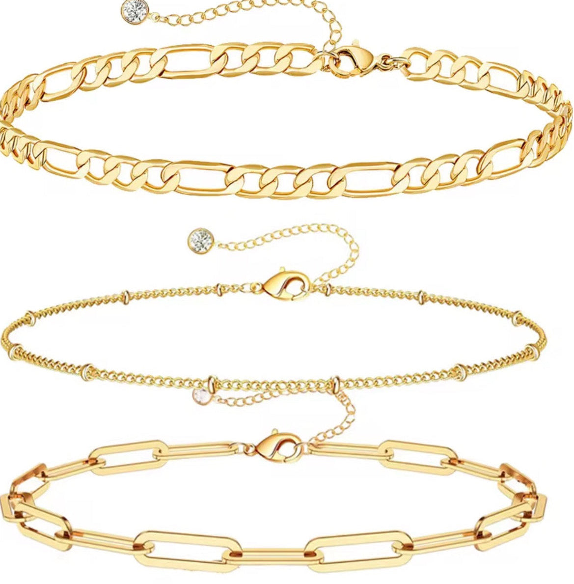 Radiant Gold Collection – Premium Armband-Stack