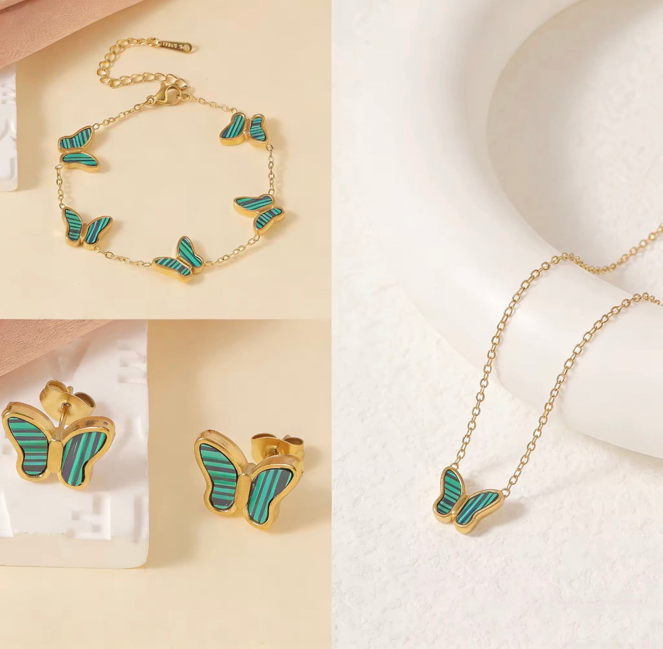 Schmetterling Set – Verspielte Eleganz