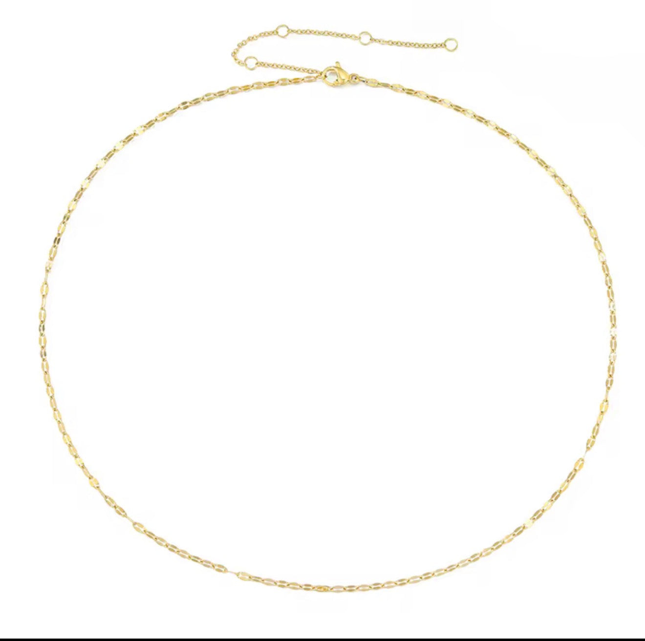 Strukturierte Halskette -minimaliustische Chic