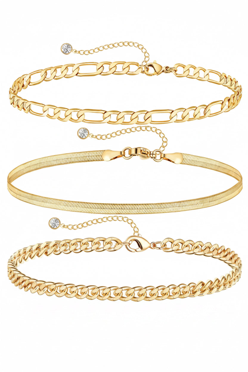 Radiant Gold Collection – Premium Armband-Stack