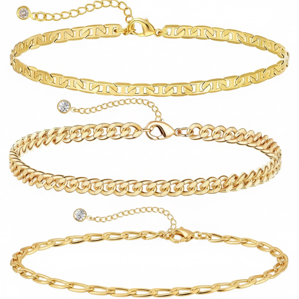 Radiant Gold Collection – Premium Armband-Stack