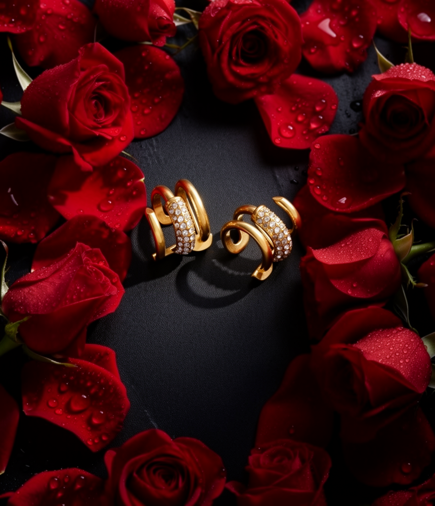 Ear Cuff - Glanzvolle Akzente